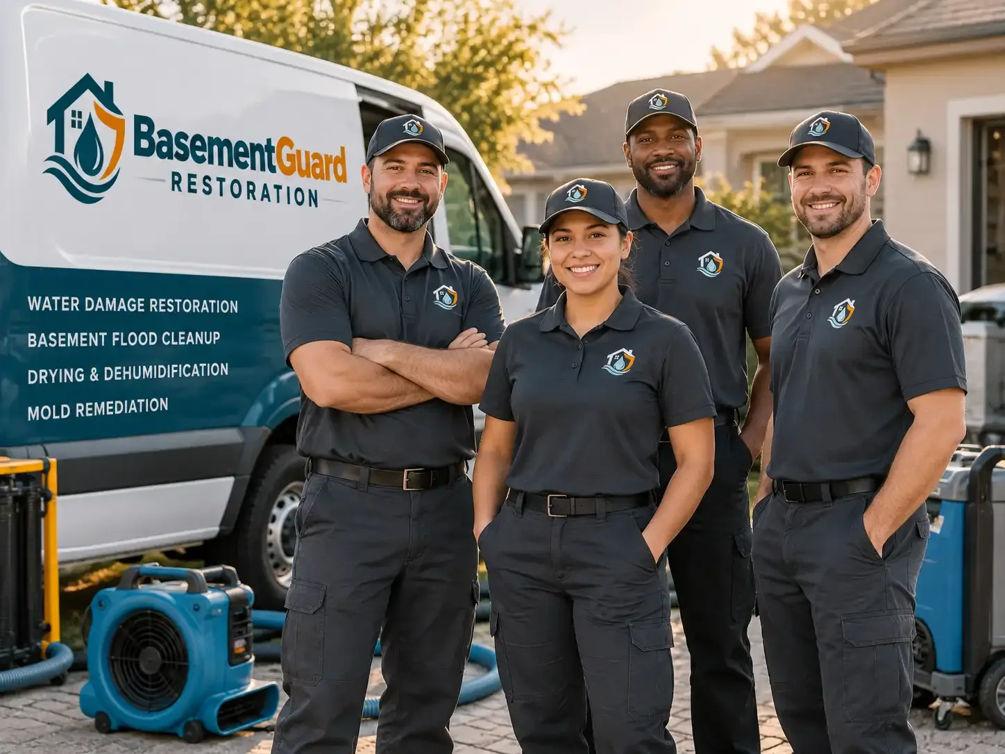 Basement Water Damage Restoration company in Pointe Aux Pins, MI